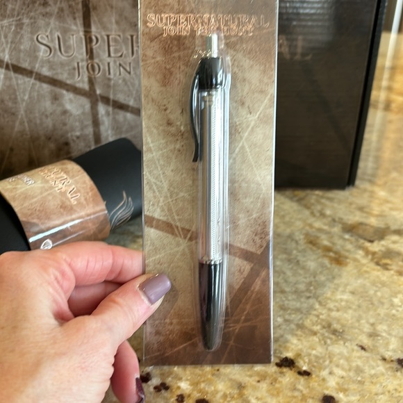 Supernatural Pen and leather case - Picture 3 of 5